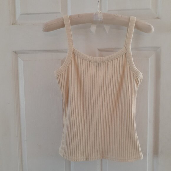 Camisole Top, Debenhams, Pale Yellow Size 8 - Picture 2 of 5
